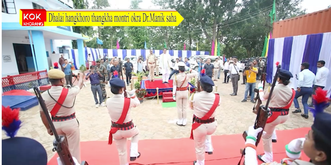 Dhalai hangkhoro thangkha montri okra Dr.Manik saha