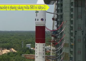 Spaceship ni phasing yakung rwkha ISRO ni Aditya-L1