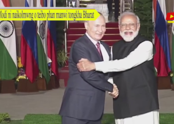 Modi ni naikolmwng o teibo phan manwi tongkha Bharat