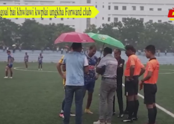 1-0 goal bai khwlawi kwplai ungkha Forward club