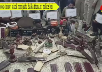 Khorok chinwi sikok romjakha Salka thana ni police