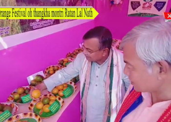 Orange Festival oh thangkha montri Ratan Lal Nath