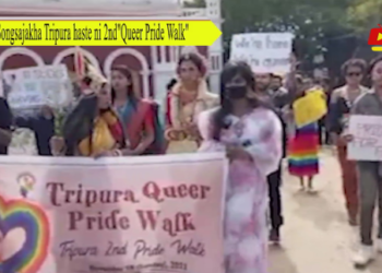 Songsajakha Tripura haste ni 2nd”Queer Pride Walk”
