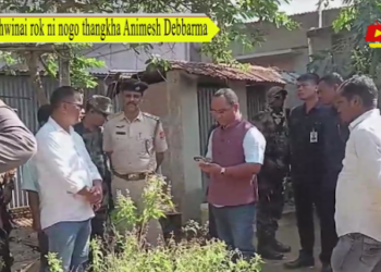 Thwinai rok ni nogo thangkha Animesh Debbarma