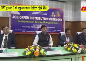 JRBT group C ni appointment letter rijak kha