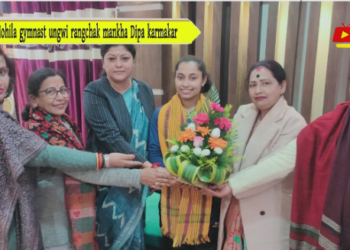 Mohila gymnast ungwi rangchak mankha Dipa karmakar