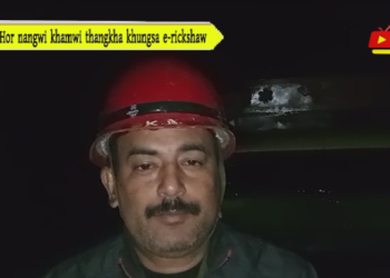 Hor nangwi khamwi thangkha khungsa e-rickshaw