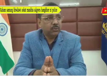 Kaham samung khwlaiwi sokat mankha salgwra hangkhor ni police
