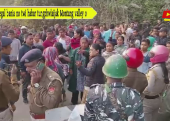 Illegal bania no twi habar tungphwlaijak Montang valley o