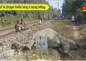 Rail bai pherjagwi thwikha bolong ni mayung kwthung
