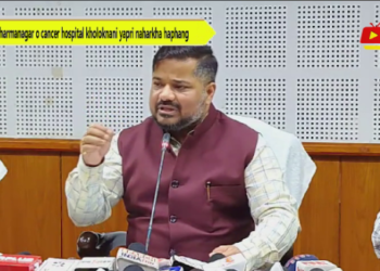 Dharmanagar o cancer hospital kholoknani yapri naharkha haphang
