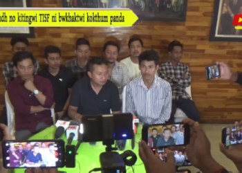 Bandh no kitingwi TISF ni bwkhaktwi kokthum panda