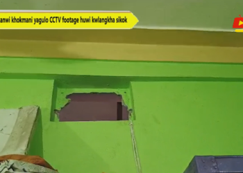 Manwi khokmani yagulo CCTV footage huwi kwlangkha sikok