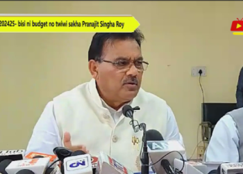 2024-25 bisi ni budget no twiwi sakha Pranajit Singha Roy