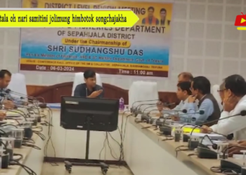 Sepahijala hangkoro achuglaimwng khwlaikha montri Sudhangshu das