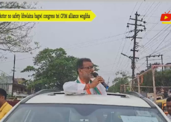 Hakotor no safety khwlaina bagwi congress tei CPIM alliance wngkha