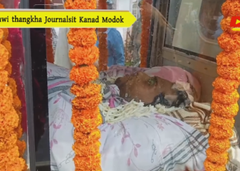 Thwi thangkha Journalsit Kanad Modok