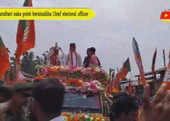 Churaibari naka point berainaikha Chief electoral officer