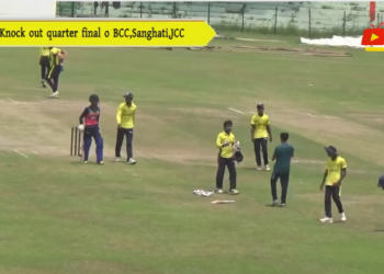 Knock out quarter final o BCC,Sanghati,JCC