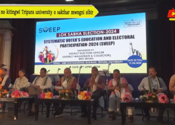 Vote no kitingwi Tripura university o sakthar mwngni sibir