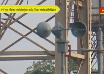 26-27 may o hasteo watui phawimano sakha Tripura weather ni bwkhaktwi