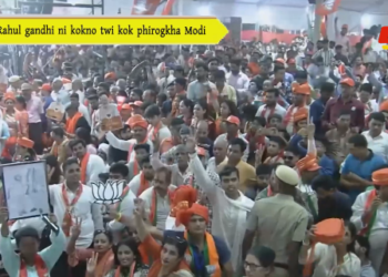 Rahul gandhi ni kokno twi kok phirogkha Modi