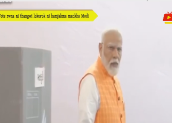 Vote rwna ni thangwi lokurok ni hamjakma mankha Modi