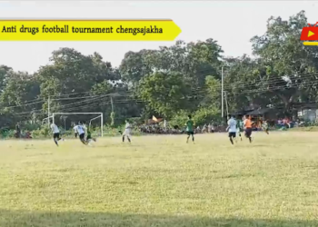 Anti drugs football tournament chengsajakha.