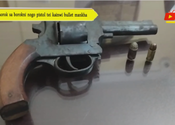 Khorok sa borokni nogo pistol tei kainwi bullet mankha