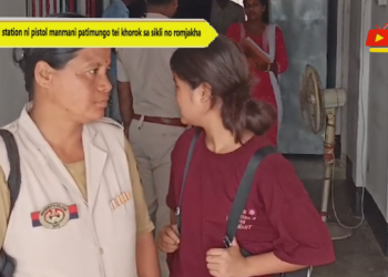 Rail station ni pistol manmani patimungo tei khorok sa sikli no romjakha