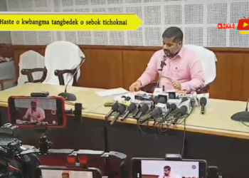 Haste o kwbangma tangbedek o sebok tichoknai