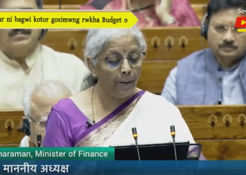 Bihar ni bagwi kotor gosimwng rwkha Budget o