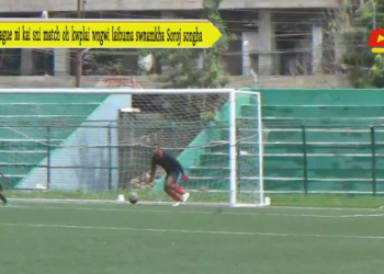 League ni kai sni match oh kwplai wngwi laibuma swnamkha Soroj songha