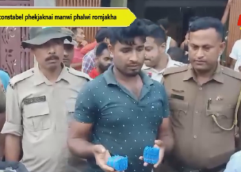 Police constabel phekjaknai manwi phalwi romjakha