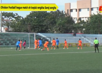 C-Division Football league match oh kwplai wngkha Soroj songha