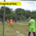 Football tournament no songsai rwkha montri Tinku Roy