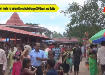 Chibwri mwtai no kaham khe naikolwi tongo 200 Scout and Guide