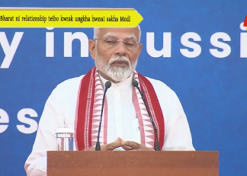 Russia-Bharat ni relationship teibo kwrak ungkha hwnui sakha Modi