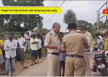 Pratapgarh steel bridge tola khoroksa siklani khachijak mang kwthui mankha