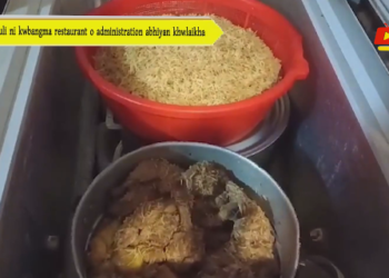 Aguli ni kwbangma restaurant o administration abhiyan khwlaikha