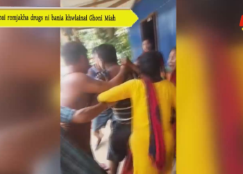 Police bai romjakha drugs ni bania khwlainai Ghoni Miah