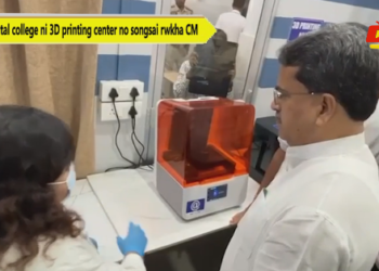Dental college ni 3D printing center no songsai rwkha CM